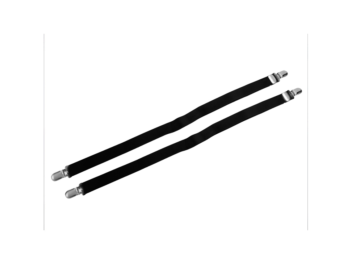 2026-2 Piezas Abrochadores De Sábanas Ajustables 90-180cm Clip Sujetasábanas Para Colchón Negro