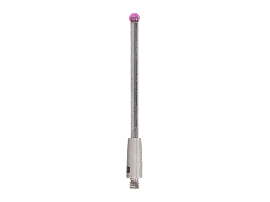 Punta Táctil Para Cmm, Bola Roja, Varilla De Carburo De Tungsteno Resistente Al Desgaste, M2