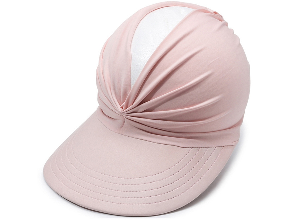 Sombrero de sol para mujer Yuysan, con abertura para coleta, protección solar para exteriores, ala de 10,5 cm, talla única (56–58 cm).