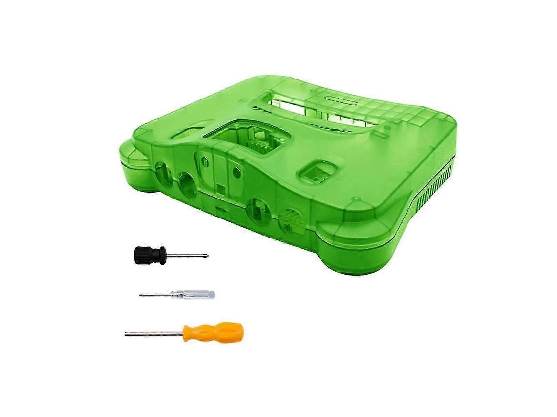 Estuche De Almacenamiento De Transporte Para N64, Carcasa De Repuesto De Caja De Consola De Videojuegos Retro Translúcida, Transluc