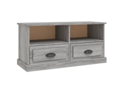 Sonoma MAISON EXCLUSIVE Mueble de TV gris con derivados de madera (93 x 35,5 x 45 cm)