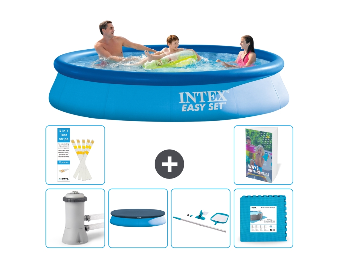 Intex Piscina Easy Set Redonda - 366x76 Cm - 7-peças S191