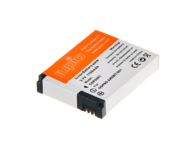 Batería JUPIO CGP0001 para GOPRO AHDBT-001/2 1100 mAh