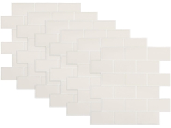 6 Pegatinas Impermeables De Pvc Para Azulejos De Pared, Resistentes Al Aceite, Para Cocina Y Baño.