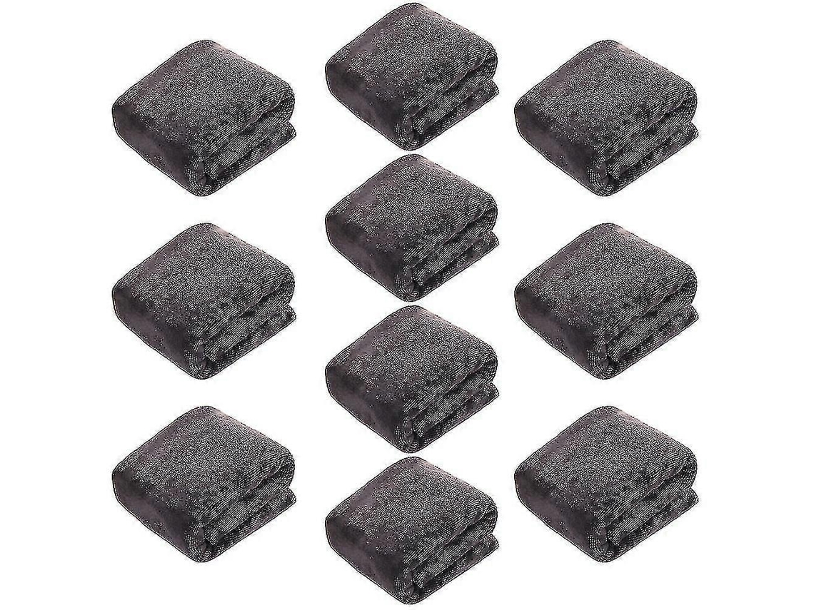 Toallas de peluquería (paquete de 10) de secado rápido para cabello, manos y rostro. Para usar en casa, salón, spa y barbería. Rosewell.
