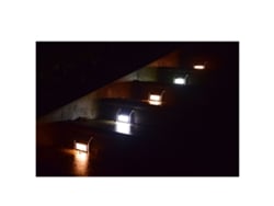 2026-luz Solar De Jardín De Acero Inoxidable Con 3led Para Escaleras, Caminos Y Patios Exteriores