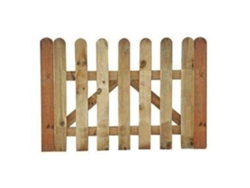 Puerta valla clasica 100x80cm. pino