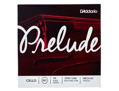 Daddario set cordas violoncelo prelude j1010 1/4m