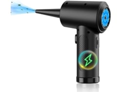 Soplador De Aire Comprimido Eléctrico - Soplador De Aire Inalámbrico Recargable De Alta Potencia Para Pc Y Teclado (negro)