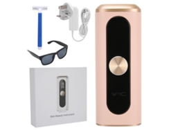 Dispositivo De Depilación Corporal Profesional Painless Hair Remover 5 Niveles De Luz 110-240v Plug Uk Rosa