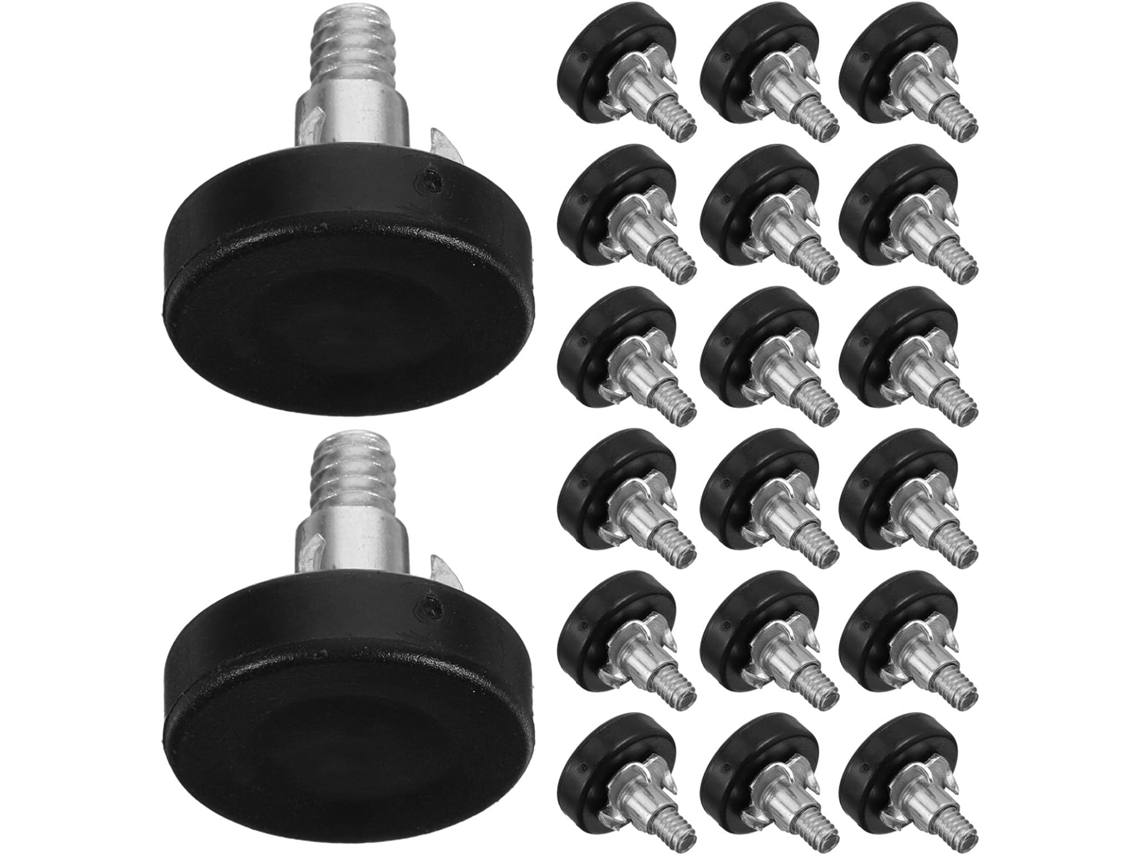 Niveladores 20 Piezas Pies Metálicos Ajustables Muebles