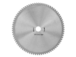 Hoja De Sierra De Acero 10" 80d Para Cortar Césped, Trimer Y Herramientas De Corte