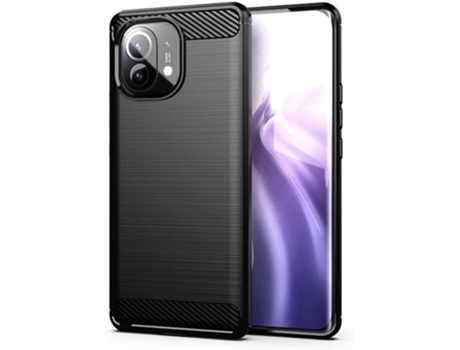 Funda Xiaomi Mi 11 LMOBILE Carbon Flexible (Negro)