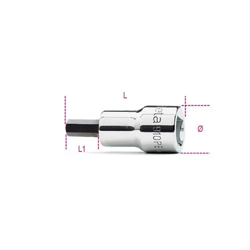 Llave de Vaso 3/8 Allen BETA 910Pe 4mm 1010910Pe040