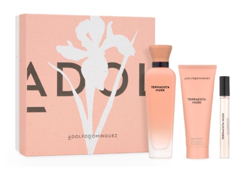 ADOLFO DOMÍNGUEZ Terracota Musk Set 3 Piezas
