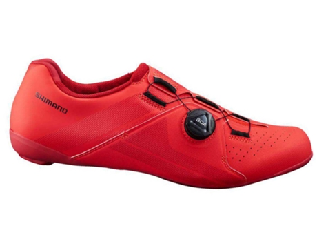 Zapatillas para Hombre SHIMANO Carretera Rc3 Rojo para Ciclismo (EU 39)