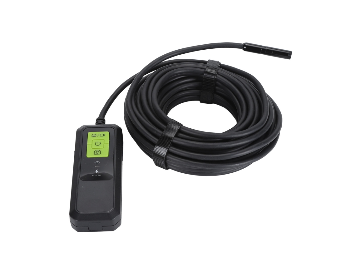 Endoscopio Con Doble Lente, Ip67, Resistente Al Agua, Wifi, Hd, Cámara De Inspección Industrial Con Luz, 10 M