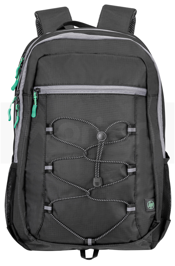 Mochila Hp Active para hasta 3962 cm 156 de compartimento acolchado tejido impermeable correas transpirables color negroverde menta pc 15.6 backpack15.6b1lu22aa