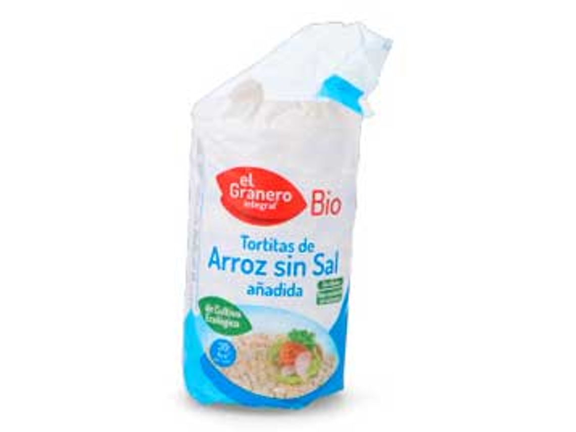 Tostas EL GRANERO INTEGRAL Tortitas De Arroz Sin Sal Añadida Bior (115 g)
