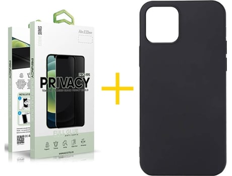 Carcasa + Protector de Pantalla para iPhone 11 SKYHE Negro