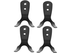 Ganchos 4 Piezas Ducha Colgador Multiusos Pared Accesorio Hogar Resistente Desgaste Baño Al