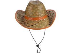 Sombrero de sol para hombre hecho de paja natural.