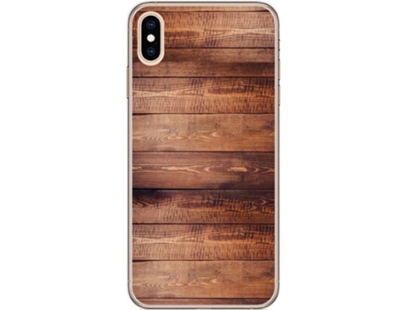 Carcasa iPhone XS Max TUMUNDOSMARTPHONE Madera 02 Multicolor