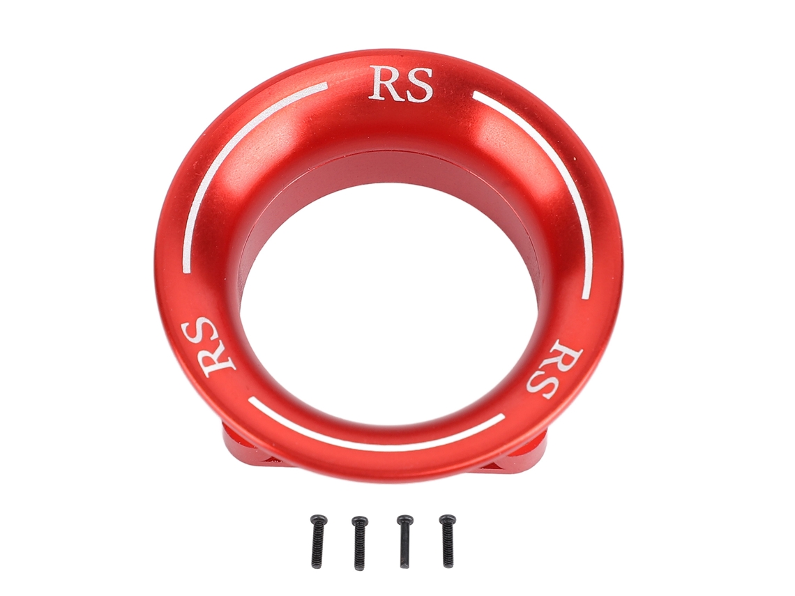 Cubierta Para Ventilador De Refrigeración De 25x25 Mm Para Esc 540 550 3650, Disipador De Calor, Motor, Coche Rc 1/10 1/8, Rojo.
