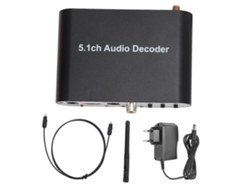 Decodificador De Sonido Digital De 5.1 Canales Con Hdmi Arc, Bluetooth 5.0, Spdif Óptico, Usb, Enchufe Europeo, 100-240 V.