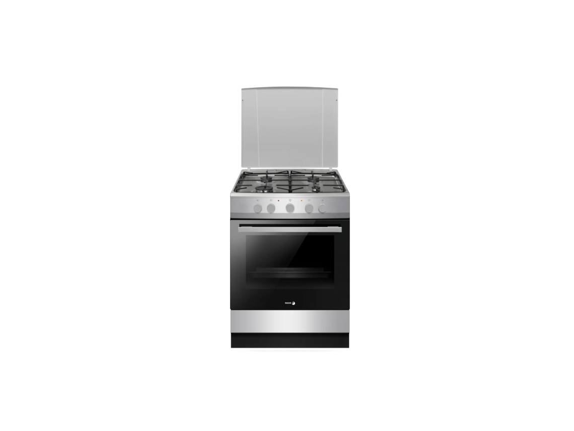 Cocina de gas 74l 4 fuegos plateada FACG2002S - FAGOR