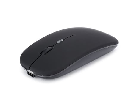 HURRISE Ratón Inalámbrico USB 2.4G Ratón Inalámbrico Ratón Inalámbrico Recargable USB para Juegos con Luz Led Colorida Negro