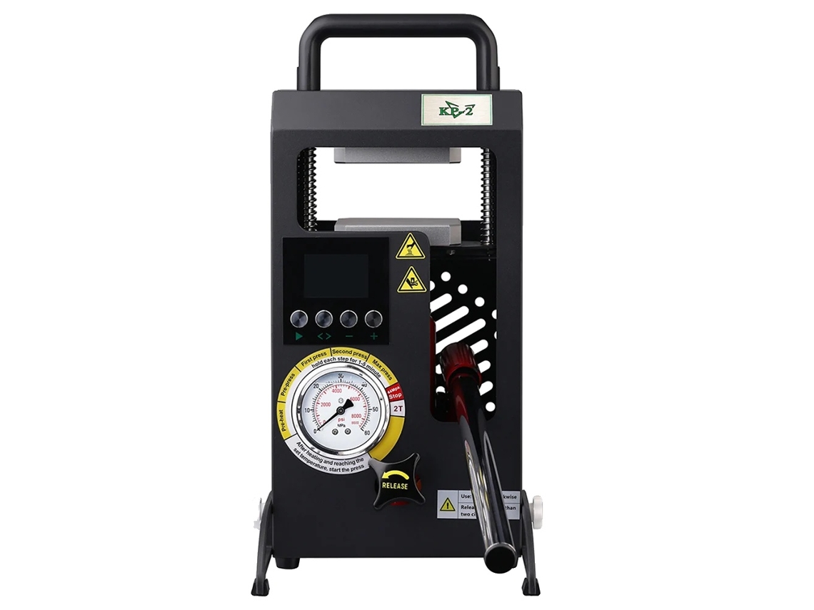 Máquina de prensado térmico, placas de doble calentamiento, control hidráulico manual, Ltq Vapor Kp-2, UE