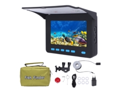 Cámara de pesca subacuática de 1200 TVL con sensor de temperatura