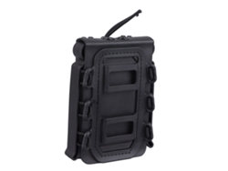 Estuche Universal De Plástico Negro Para Revólver De Tiro, Compatible Con Munición De 5,56 Mm Y 7,62 Mm, Para Tiro Al Aire Libre.