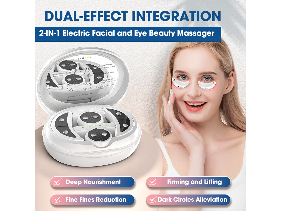 Masajeador de luz roja para lifting facial y reafirmante MDUG con dispositivo de lifting corporal y de ojos