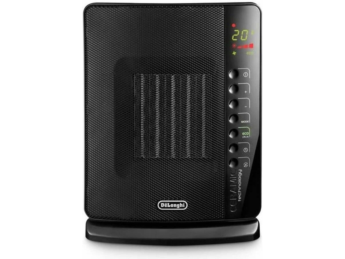 Radiador Cerámico Eléctrico DELONGHI Negro 2400 W