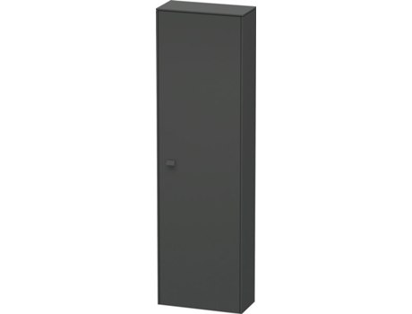 Gabinete alto DURAVIT Brioso 177,0x52,0x24,0 cm 1 puerta bisagra derecha 1 estante de madera 3 estantes de vidrio