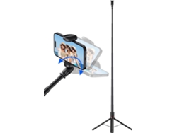 Palo Selfie Con Trípode Con Cable Para Teléfonos | Rotación De 360 Grados, Accesorio Elegante Para Amigos