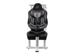 Silla de Coche I-Size 40-150 Cms Giratoria - Con Isofix KINDERLAND Negra