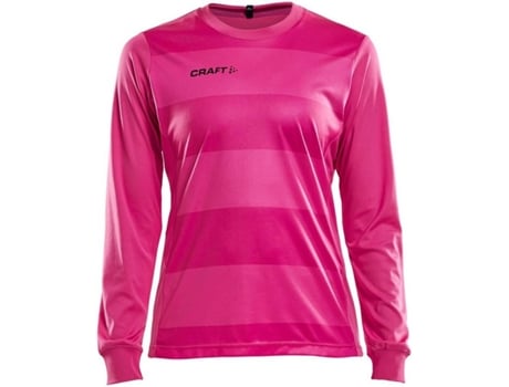 Camiseta de Mujer para Fútbol CRAFT Progress Withoupadding Rosa (S)