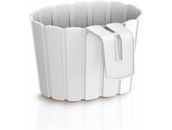 Maceta PROSPERPLAST Boardee Hook (Blanco - 19.4 x 21.2 x 13cm)
