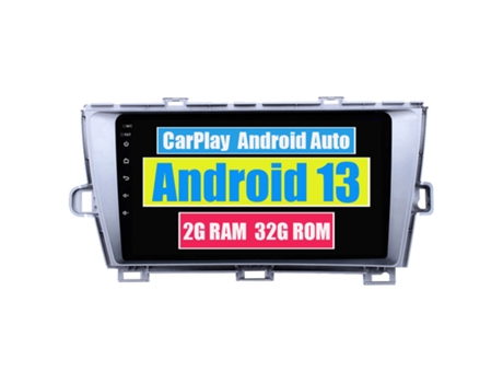 Autoradio Multimedia ROVERONE para Toyota Prius XW30 2009 - 2015 CarPlay Android Coche Radio Bluetooth Navegación