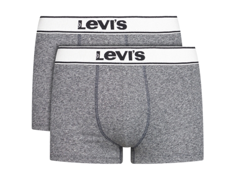 Boxers LEVI'S Hombre (Algodón - Gris - M)