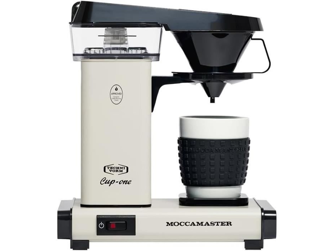 Taza One, Cafetera Filtro Blanca Rota 0.3 Litro Moccamaster
