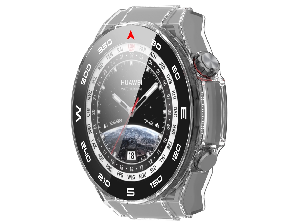 Funda protectora para Huawei Watch Ultimate, carcasa integrada y funda con información