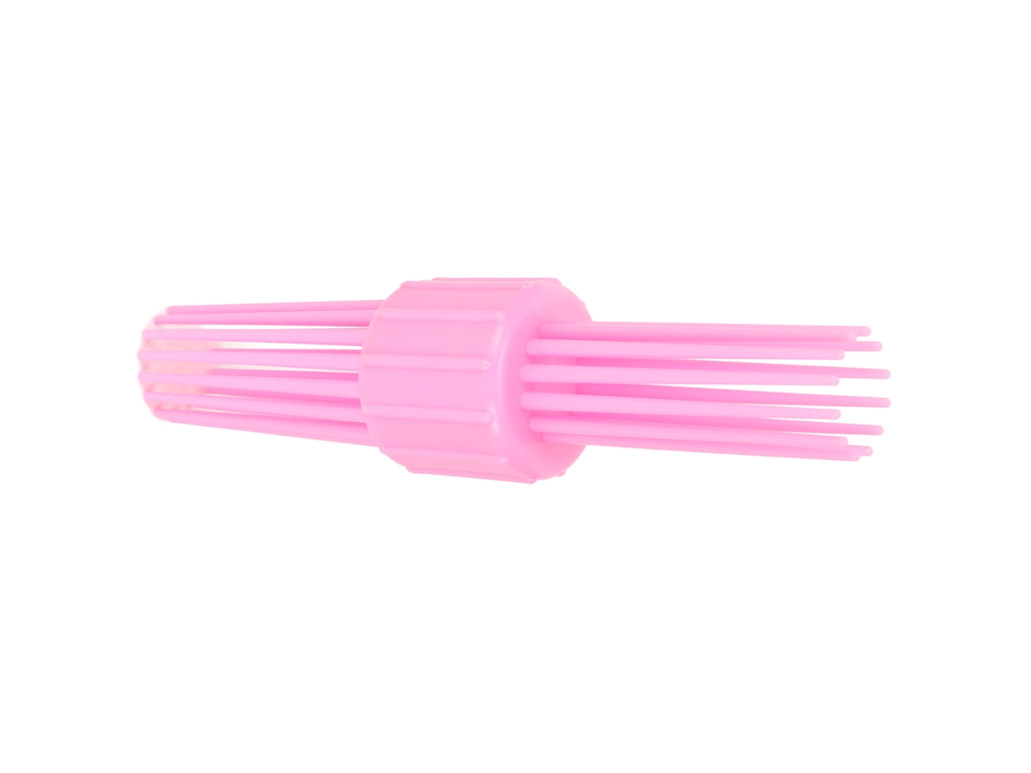 Peine Rizador De Rodillo Antideslizante Portátil Para Rizos Suaves, Peine De Peinado Con Múltiples Dientes Para Mujeres