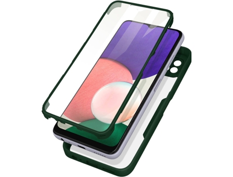 Carcasa Samsung Galaxy A22 5G AVIZAR Protección 360° Verde