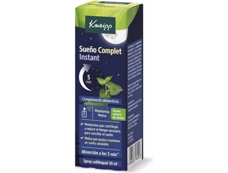 Suplemento Alimentar KNEIPP Complet Instant Spray (30 Ml)