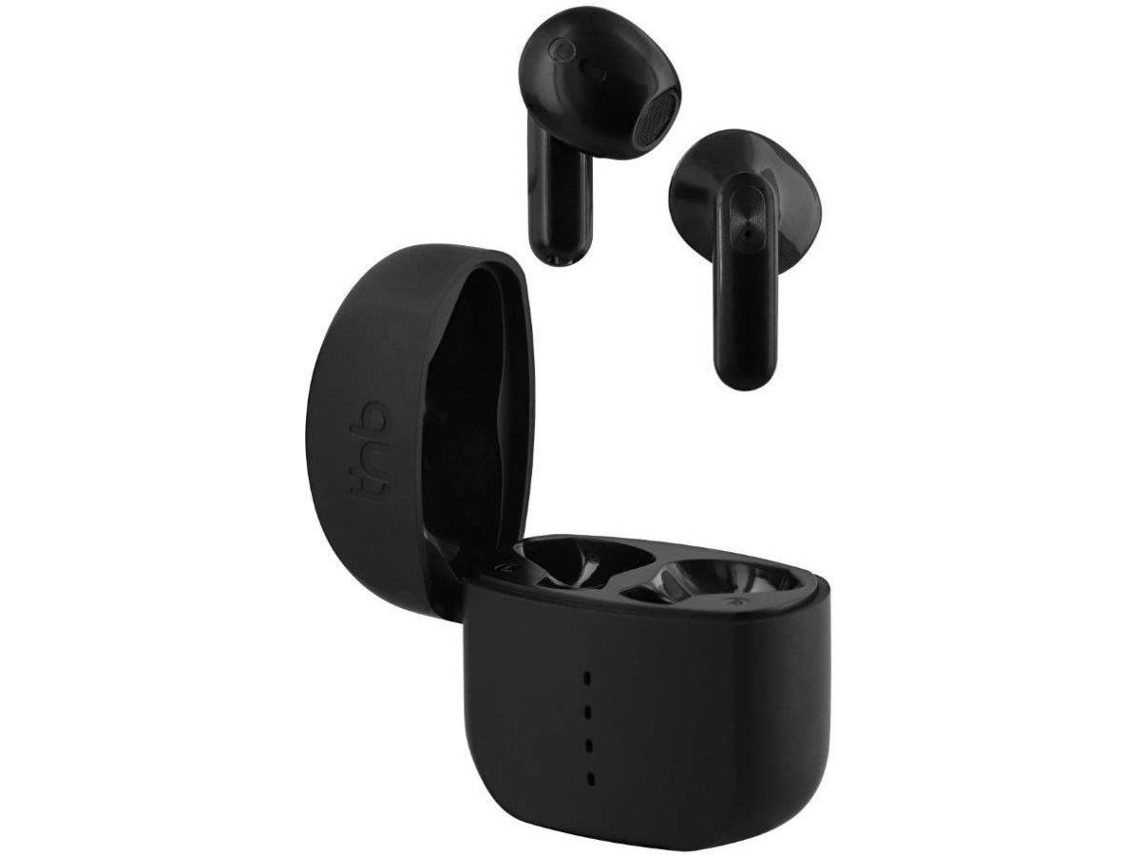 Auriculares Bluetooth True Wireless TNB  ZIPP2 (In Ear - Micrófono - Negro)