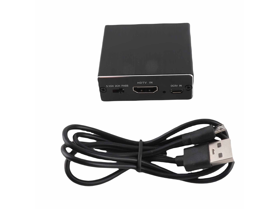 Extraitor de Áudio Video LAXISCREED Hdmi Toslink 4k
